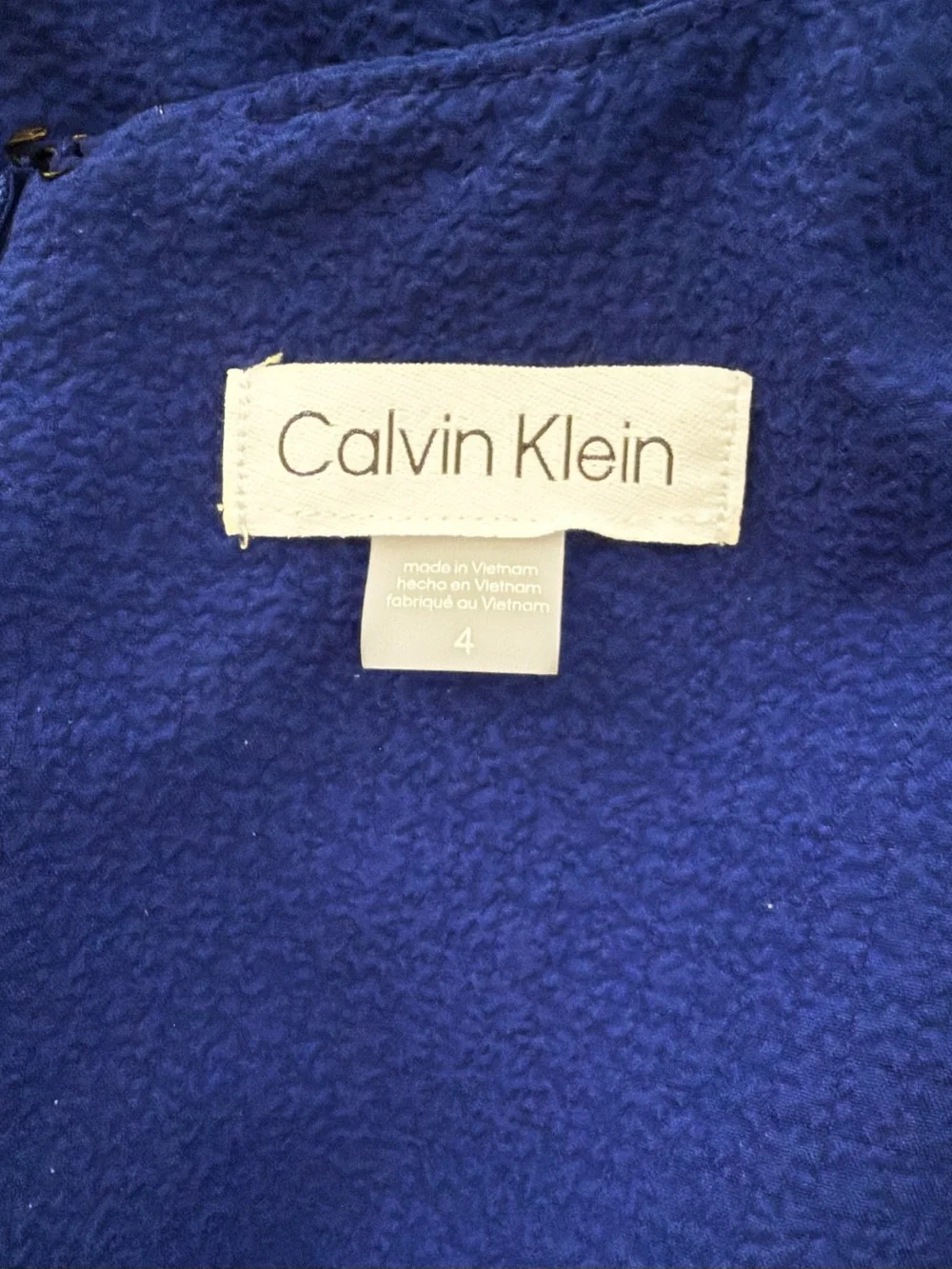 Calvin Klein Royal Blue Romper NWT